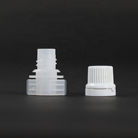 Capuchon à vis en plastique avec couvercle torsadé, pour pochette de gelée, sac Doypack, bouteilles sans déversement