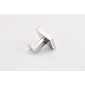 Ensemble de 4 pièces de quincaillerie de salle de bain DB Modern avec porte-serviettes finition en acier inoxydable pour hôtels et salles de bains contemporaines - Product Image 3