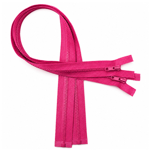 Fermeture éclair en plastique personnalisée pour vêtements, sacs et vestes, accessoires vestimentaires, plusieurs tailles et couleurs, fermeture éclair en plastique - Product Image 2
