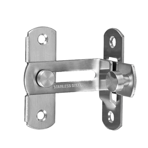 Stile moderno in acciaio a doppia <span class=keywords><strong>porta</strong></span> per mobili chiusura a chiavistello scorrevole per <span class=keywords><strong>porta</strong></span> scorrevole da cucina - Product Image 2