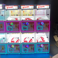 Distributeur de capsules Gatcha commercial à monnayeur pour salles d'arcade