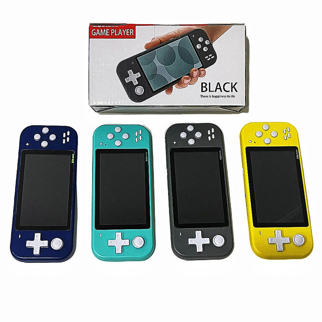 X20 MiNi 8GB 4.3 Inch Classic Retro Handheld Video Game Console Dual Rocker HD SCREEN Handheld TV Game Console