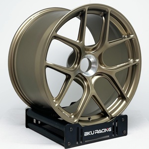 Rines Deportivos de Aleación de Bronce Personalizados Bku18 19 20 21 22 Pulgadas Forjados 5x120.65 para Chevrolet <span class=keywords><strong>Corvette</strong></span> C6 C5 C7 C8 C4 <span class=keywords><strong>ZR1</strong></span> Z06 - Product Image 6