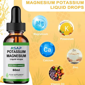 Health Drink Sugar Free & Vegan <b>Liquid</b> Drops Supplement Potassium <b>Magnesium</b> <b>Liquid</b> - Product Image 2