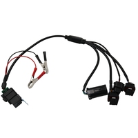 Câble de programmation ECU multi-connecteurs, faisceau d'alimentation de diagnostic sur banc, service moteur, compatible Bobcat