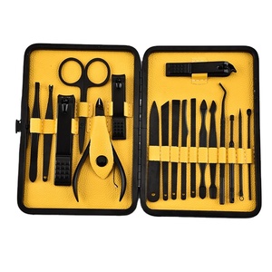 VW-MS-1240 18PCS thép không gỉ móng tay lớp biểu bì cắt móng chân móng tay Bộ dụng cụ chải chuốt cầm tay & bền - Product Image 3