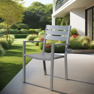 Vente à Chaud <span class=keywords><strong>Chaise</strong></span> de Patio Extérieur en Aluminium au Design Moderne pour Hôtels Écoles Parcs Camping avec Enfants pour Jardins - Product Image 3