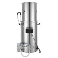 Equipo de Elaboración de Cerveza con Tanque de Gran Capacidad Máxima, Alta Tecnología, Precisión de Densidad, Máquina de Cerveza de 35L, Acero Inoxidable 304, Cerveza Artesanal