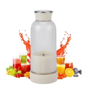 Fresh Juice Portable Blenders And Mini Fruit Smoothie Milkshake Mixer 380ML Bottle Blander Portable Juicer