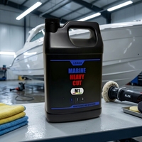 Gelcoat marin à coupe lourde, liquide de polissage pour voiture, pour l'élimination des rayures profondes et de l'oxydation
