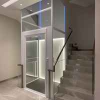 Ascenseur résidentiel de haute qualité, personnalisé, pour intérieur et extérieur, petit ascenseur domestique intelligent
