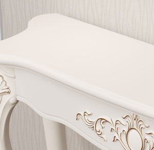 Mobile Decorativo Intagliato in Legno Massello Dorato di Lusso Europeo, Arredamento per Soggiorno in Legno Massello Elegante e alla Moda - Product Image 3