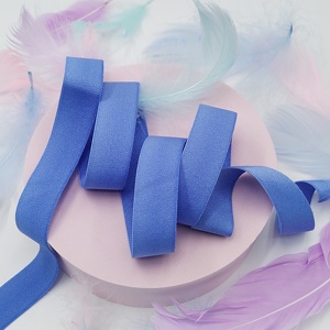 Nom imprimé personnalisé Logo bande élastique 15/18/20mm largeur fournisseur maillots de bain sous-vêtements Debossed bandoulière soutien-gorge pour sangle - Product Image 4