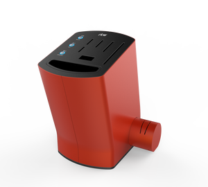 Prix usine longue durée de vie conception Offre Spéciale couteaux de cuisine allemands bloc <span class=keywords><strong>Chef</strong></span> ensemble Style japonais boîte à couteaux personnalisée avec aiguiseur - Product Image 1