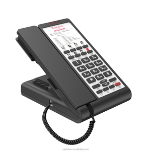 Teléfono <span class=keywords><strong>Fijo</strong></span> Personalizable Sachikoo SN-0016 <span class=keywords><strong>para</strong></span> Habitaciones <span class=keywords><strong>de</strong></span> Hotel, con Cable, LAN, Correo <span class=keywords><strong>de</strong></span> <span class=keywords><strong>Voz</strong></span>, Plástico ABS, Placa con Logotipo Grande - Product Image 2