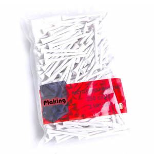 Plastic Golf Tees 3 1/4 inch Vibrantly Colored, Professional Durability and Quality