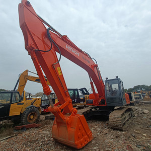 รถขุดมือสองจากญี่ปุ่น Hitachi EX220-5 EX200 EX120 ZX350 ZX70 ZX200 พร้อมเครื่องยนต์และปั๊ม ราคาถูก น้ำหนัก 20000 กก. ความจุบุ้งกี๋ 1 ลูกบาศก์เมตร มีสินค้าในสต็อก - Product Image 1