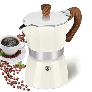 Manual Cuban Coffee Percolator Machine Moka metal Coffee pot