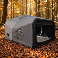Tente familiale de camping de haute qualité, moderne, quatre saisons, 2000-3000 mm, imperméable, à couche unique, avec auvent de toit, grande tente 3-4 places pour les voyages de nuit