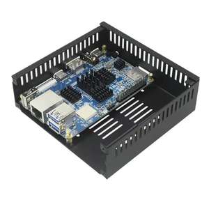 เคสป้องกันอะลูมิเนียมอัลลอยสำหรับ Orange <span class=keywords><strong>Pi</strong></span> 5/5B ที่ปิดอ่างความร้อนโลหะ - Product Image 3