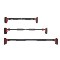 Support de sac de frappe en acier pour porte, modèle 2605, pour usage domestique intérieur, sans perçage, télescopique, à barre unique, équipement de fitness, pot de fleurs