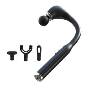 Vibrador eléctrico de percusión de tejido profundo, martillo de masaje de mango largo, pistola de masaje Fascial muscular de mano para hombro, espalda y pierna - Product Image 4
