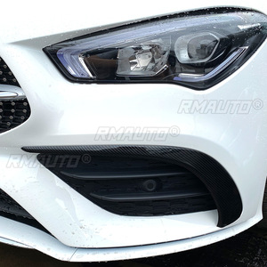 สำหรับ Mercedes Benz CLA-Class C118 CLA200 260 2020+ ชุดแต่งสปอยเลอร์กันชนหน้าแบบ Wind Knife พร้อม Air Blade และ Splitter ด้านข้าง อุปกรณ์ตกแต่งรถยนต์ - Product Image 5