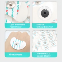 Produit caractéristique principale jetable de protection de moniteur d'électrode d'ECG de capteur de graphique de cardio