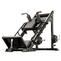 45 °   Machine professionnelle Hack Squat et Leg Press tout-en-un, équipement de gym à domicile multifonctionnel pour l'entraînement de force