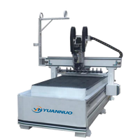 YuanNuo YN1325 YN 1530 Routeur de fraisage CNC Servo ATC, broche 9 kW, magazine d'outils 8-16 pièces, 380V/220V, garantie 2 ans