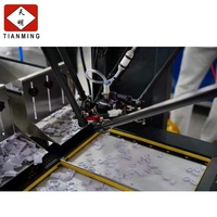 Imprimante à tampon de gravure semi-automatique pour l'impression sur tubes et papier, nouvelle machine Tianming haute vitesse 2 couleurs à entraînement hybride avec chargement et déchargement