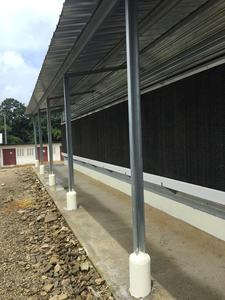 Großhandel Luftkühler Verdunstung platte Hühner käfig Haus Kühlung Kühl kissen - Product Image 6