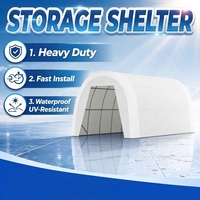 Abri de garage pliable pour voiture à installation instantanée, auvent mobile pour véhicule, abri de stockage