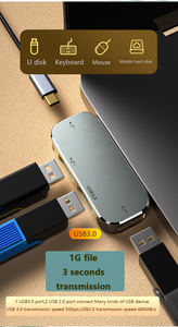 Hub <span class=keywords><strong>USB</strong></span> <span class=keywords><strong>C</strong></span> hub <span class=keywords><strong>usb</strong></span> 2.0 3.0 hub Séparateur <span class=keywords><strong>adaptateur</strong></span> externe 4 ports Type <span class=keywords><strong>C</strong></span> Expander <span class=keywords><strong>Usb</strong></span> PC X box PS5 Accessoires pour ordinateurs portables station d'accueil - Product Image 5