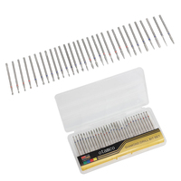 Boîte de 30 embouts de ponçage pour ongles en forme de tête de maïs, outils de remplacement pour le retrait des ongles, haute dureté, résistants à la chaleur