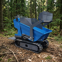 Mini-dumper sur chenilles à moteur sans balais, petit camion-benne sur chenilles, EURO 5, pour transport agricole et en verger, approvisionnement direct usine