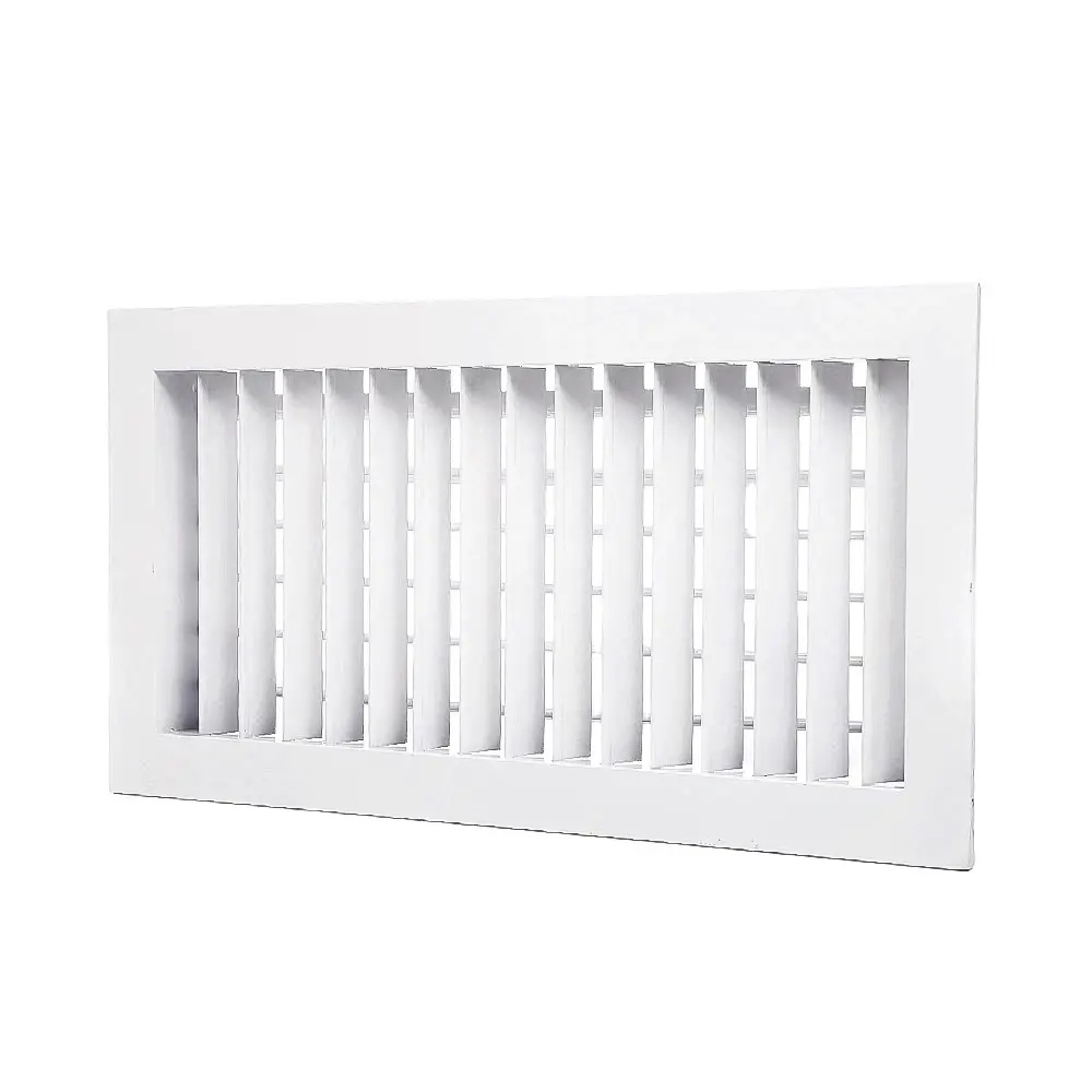 HVAC Air Valve Plafond Diffuseur Double Déviation Grille pour Ventilation