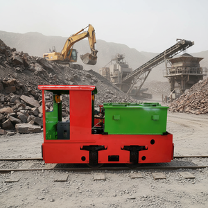 Locomotora de batería de minería de 5 toneladas de alta calidad, locomotora de minería subterránea de calibre estrecho, locomotora de derivación de <span class=keywords><strong>ferrocarril</strong></span> - Product Image 1