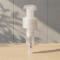 Pompe à lotion en plastique de qualité supérieure en gros 24/410 28/410 Distributeur à verrouillage gauche-droite pour soins de la peau, savon pour les mains et usage domestique quotidien