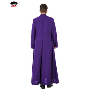 Wholesale Unisex <strong>Anglican</strong> <strong>Priest</strong> Robe Bulk Church Cassock Durable Liturgical <strong>Vestments</strong> Altar Clergy Cassock Robe - Product Image 4