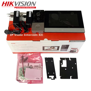DS-KIS603-P hikvision (ג) ב-מערכת בקרת גישה מלאי אודיו צבעוני/מסך מגע 7 אינץ 'וידאו אינטרקום ערכת אינטרקום וידאו - Product Image 3
