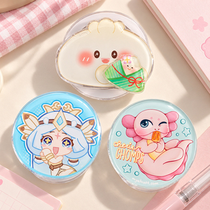 ที่วางโทรศัพท์แม่เหล็กแบบ 2 มิติ ดีไซน์น่ารัก ตลก วัสดุอะคริลิก ที่จับโทรศัพท์แบบถอดได้ สำหรับโทรศัพท์ที่รองรับ Magsafe - Product Image 3