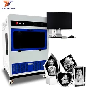 3d laser crystal laser engraving machine with professional 3d engraving software in high performance and definition