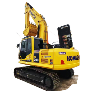Excavadoras originales Komatsu PC200 usadas en Japón | Excavadora hidráulica de 20 toneladas de tamaño mediano para proyectos de construcción - Product Image 1