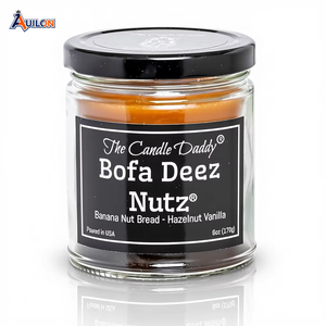 Vela Aromática Bofa Deez Nutz con Aroma a Pan de Plátano y Avellanas y Vainilla, Doble Vertido, 6 Onzas, 40 Horas de Duración - Product Image 1