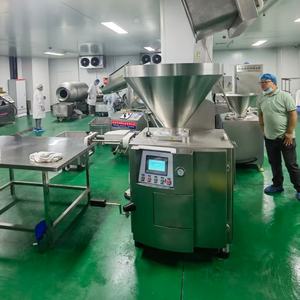 Xubang Volledig Automatische Vacuüm <span class=keywords><strong>Enema</strong></span> Machine Commerciële Worstvulmachine Hoge Snelheid 3000 Eenheden/Uur 1 Jaar Garantie - Product Image 3