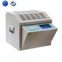 Probador automático de la resistencia dieléctrica del aceite aislante ASTM D877 ASTM D1816, probador de voltaje de ruptura del aceite de transformador, probador de voltaje de ruptura (BDV)