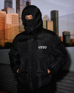 Piumino BINBEIER Antivento in Tessuto di Poliestere/Nylon da Uomo con Logo Personalizzato Giacca Invernale Impermeabile Piumini da Uomo Tinta Unita - Product Image 3