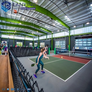 Structure en acier pour gymnase scolaire, conception de toit en treillis tubulaire en acier, hall de sport à ossature spatiale - Product Image 4
