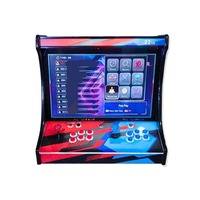 Nouvelle console de jeu d'arcade à prix avantageux pour deux joueurs, jeu de combat de rue, 22 pouces, machine de jeu à pièces
